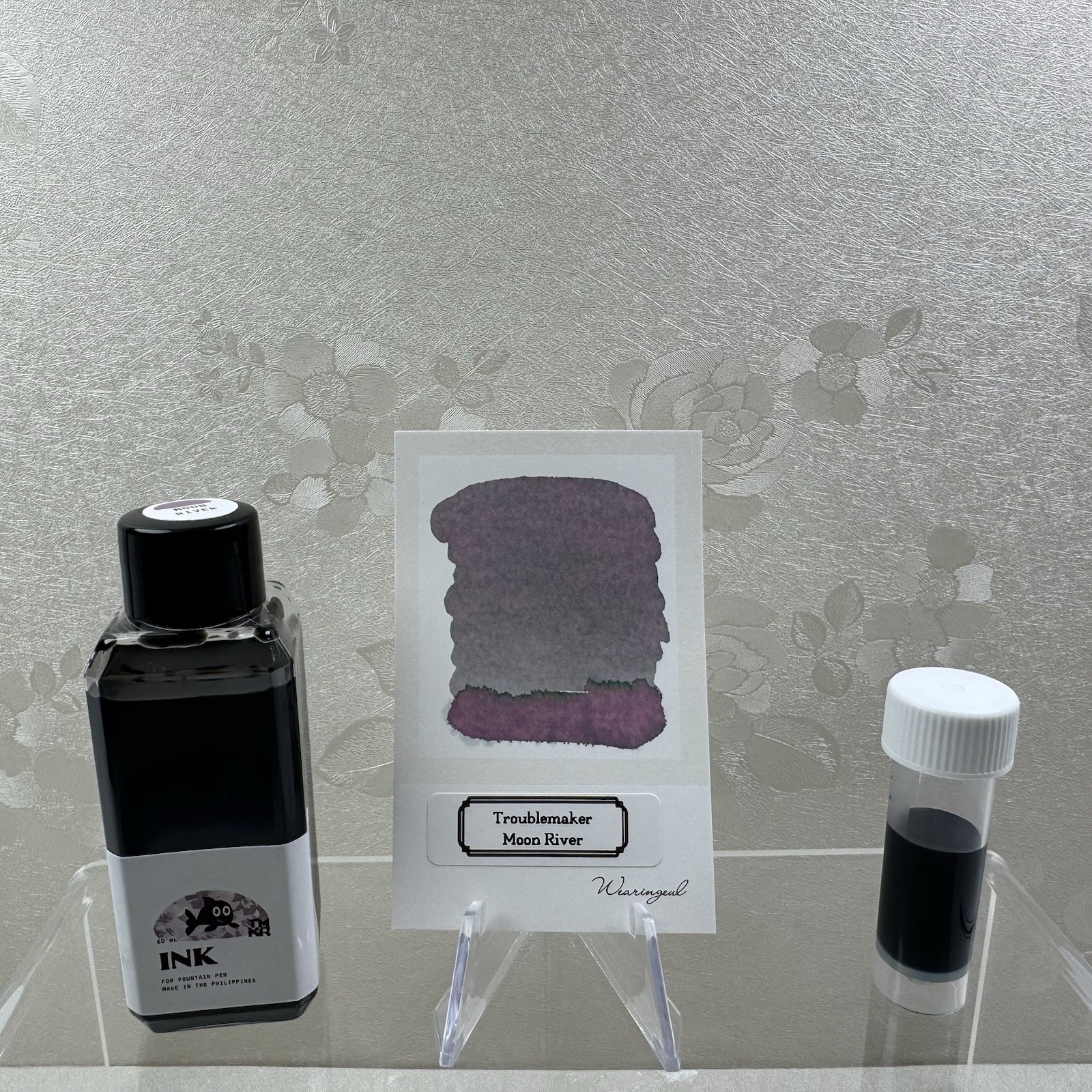 Fountain Pen Ink Samples Troublemaker Moon River  (3mL)