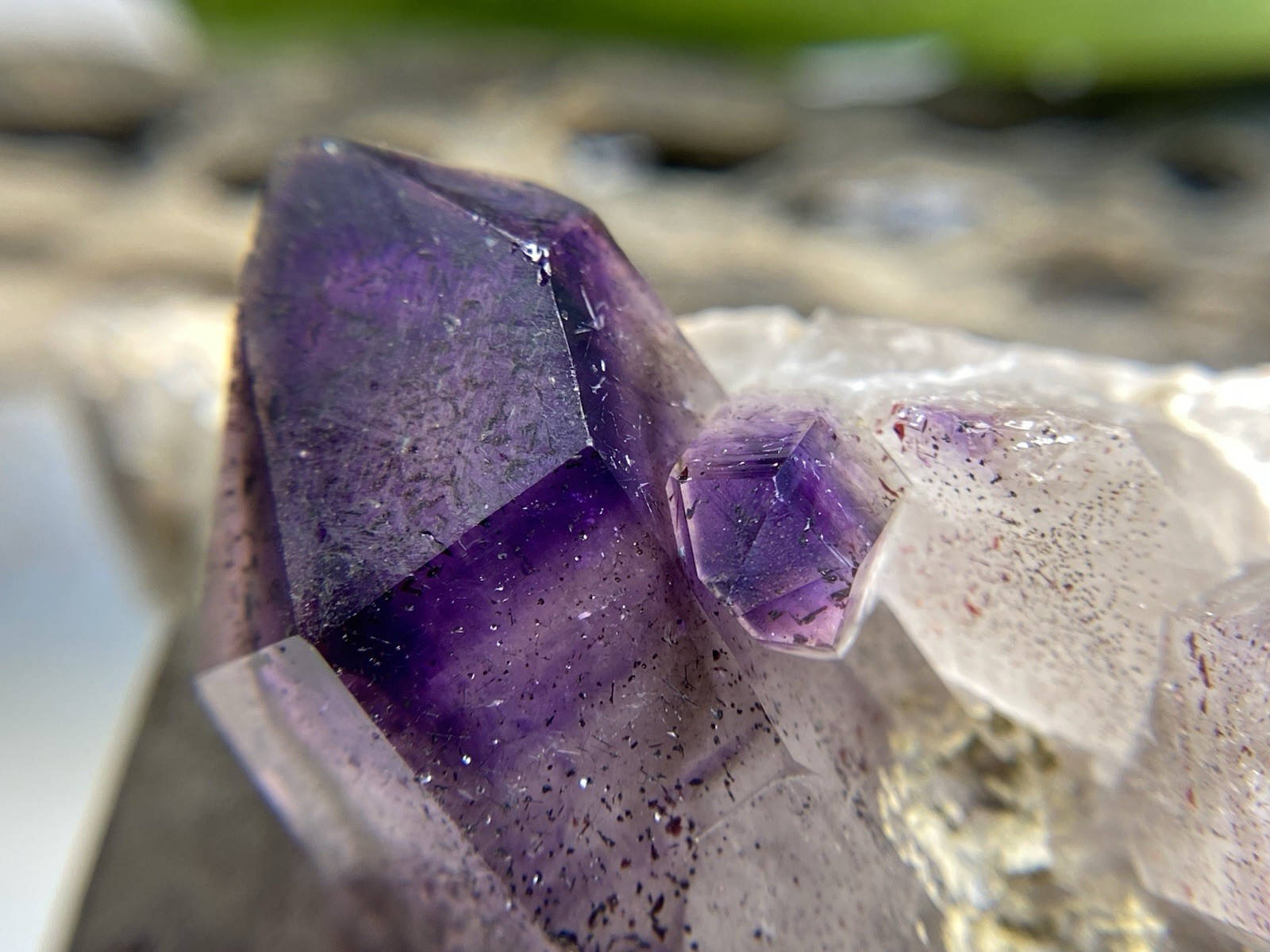 210 Gram Amethyst Matrix Specimen, Erongo Mountains - Namibia, Africa
