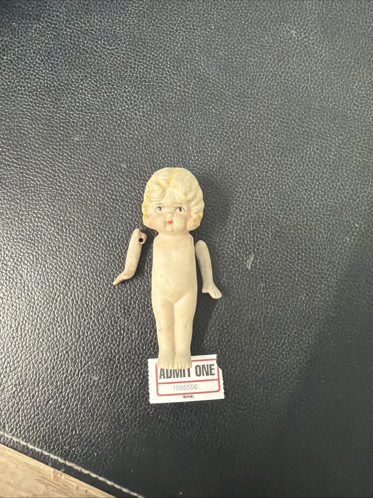 Vintage Japanese Bisque Jointed Doll Figurine Marked \