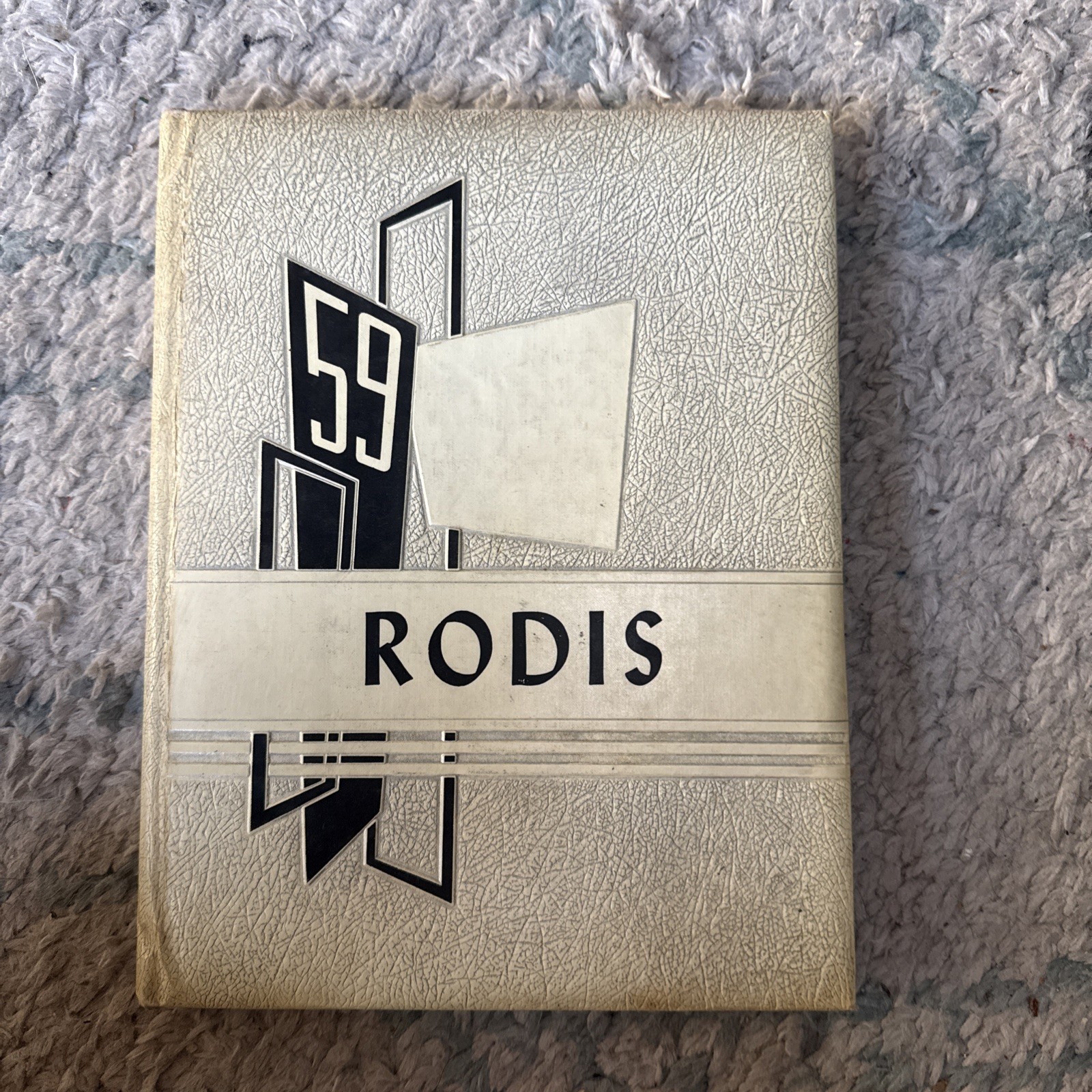 1959 Lincoln High School Senior Yearbook Midland, PA \