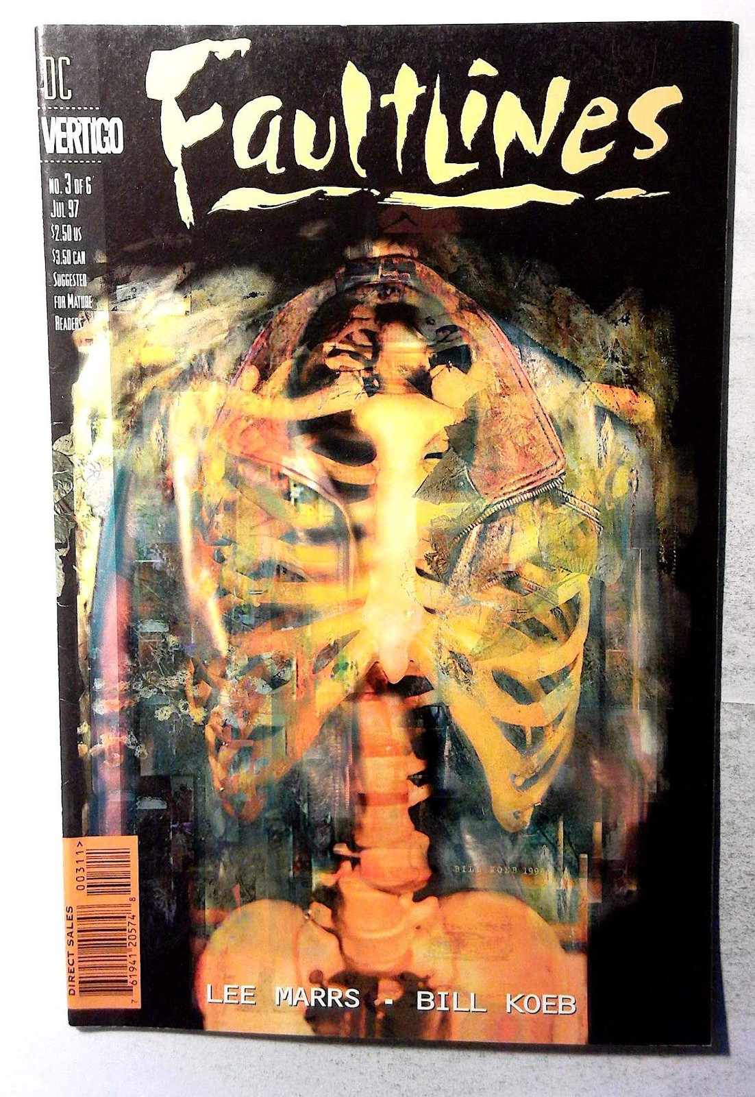 Faultlines #3 (1997) DC Comics 1st Print Comic Book