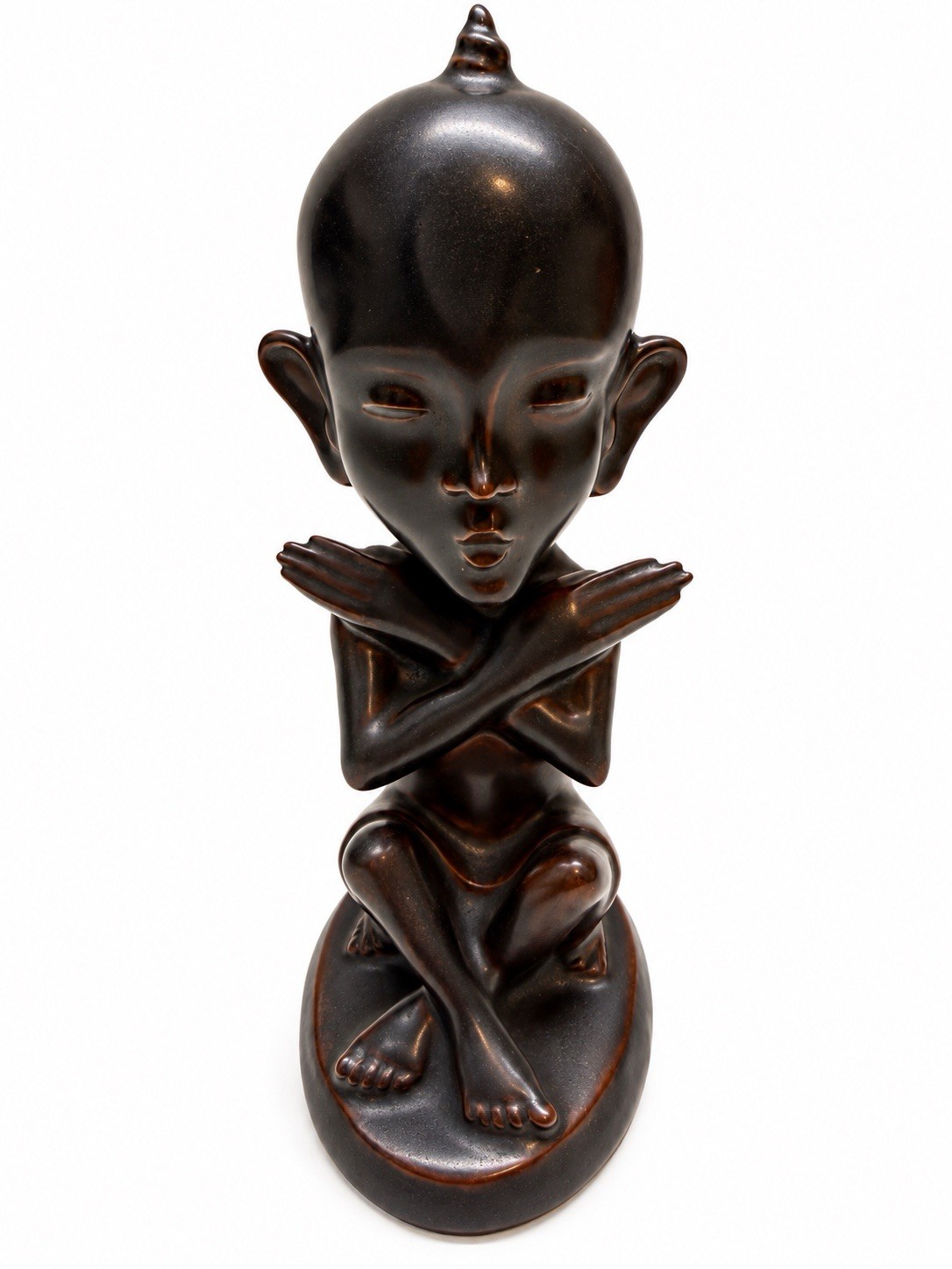 Rare 1920s Rosenthal Gres d’Allemagne Figurine Otto Koch Model 337 Art Deco 5.5”