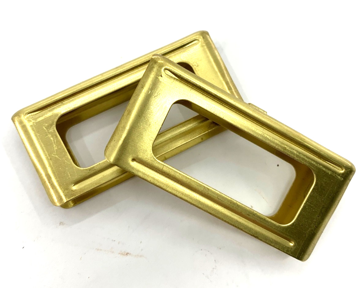 (2) WW2 Italian Carcano rifle carbine 6.5 7.35 brass stripper clip (2)