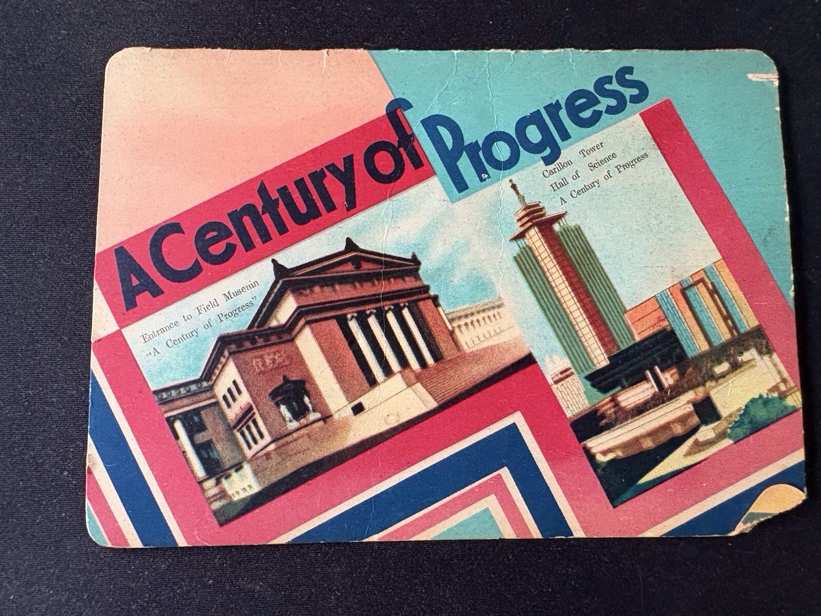 VTG 1933-34 Chicago Worlds Fair A Century of Progress Needle Pack Kit Souvenir VTG 1933-34 Chicago Worlds Fair A Century of Progress Needle Pack Kit Souvenir
