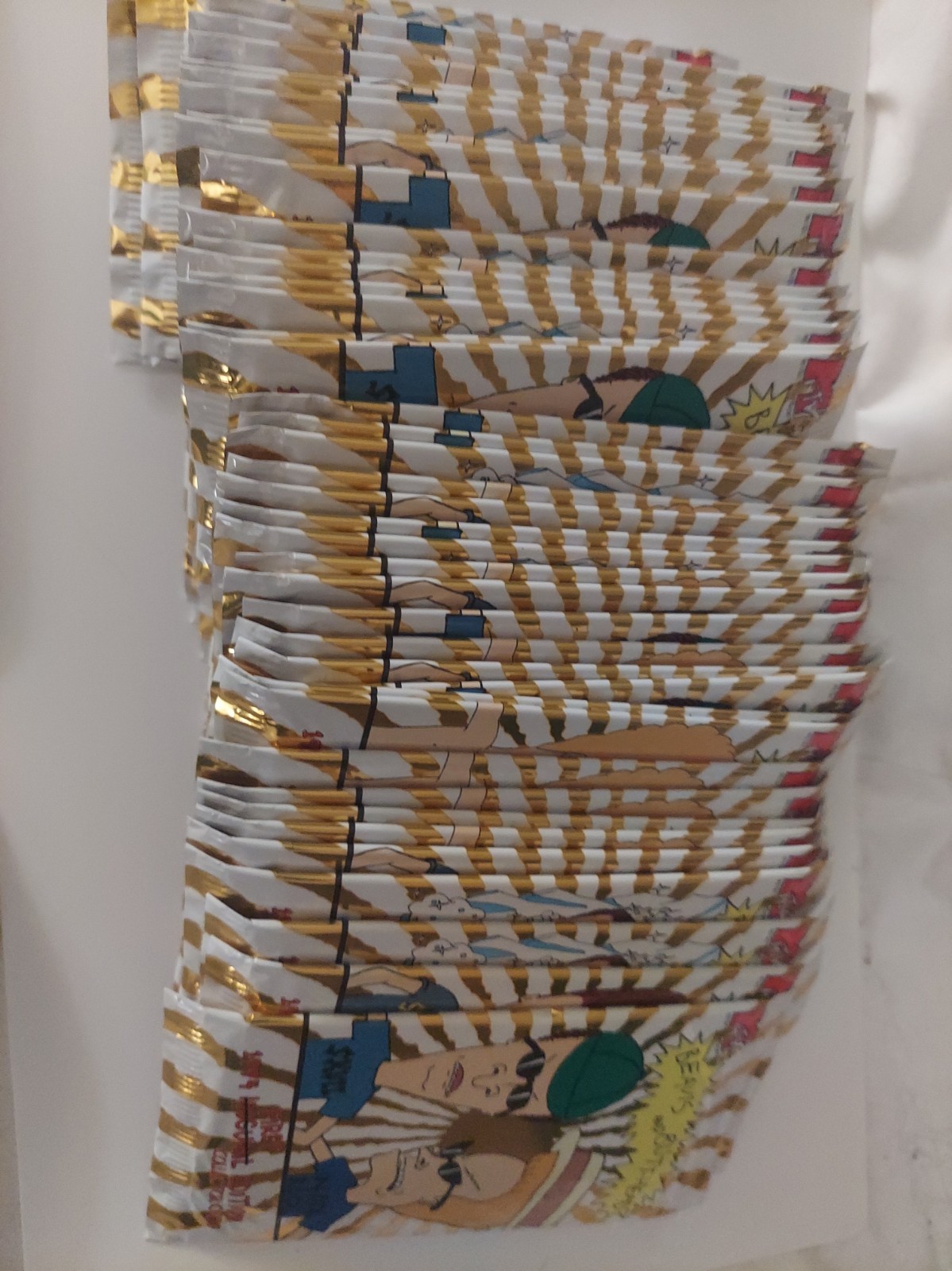 1994 Topps Beavis And Butt-Head Trading Card Pack Lot - 42 Packs Sealed MTV