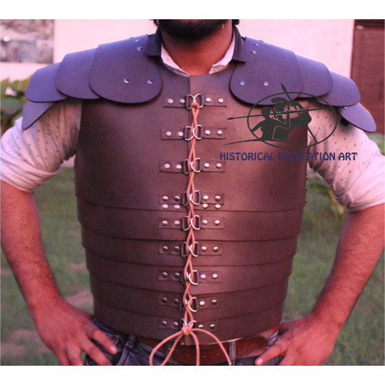 Handmade Leather Lorica Armor