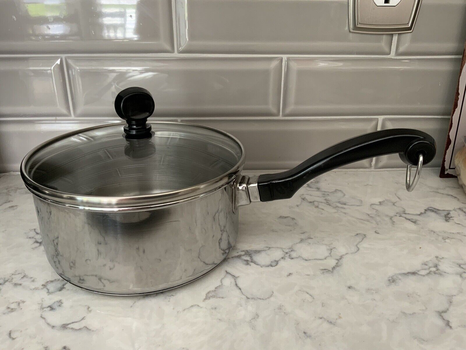 Vintage Farberware 1 1/2 qt Double Stainless Steel Sauce Pan