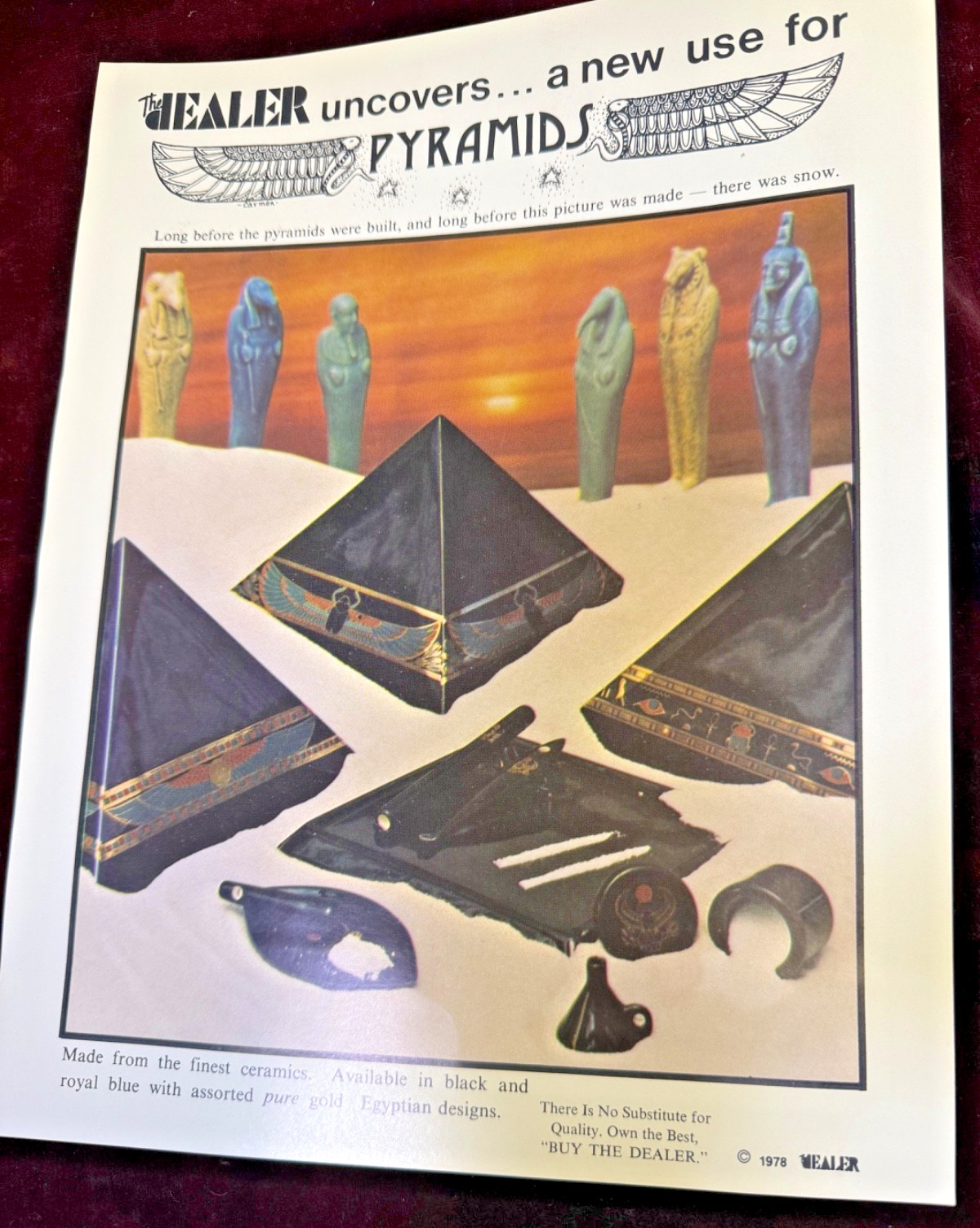 Market Ad Flyer 1977 
