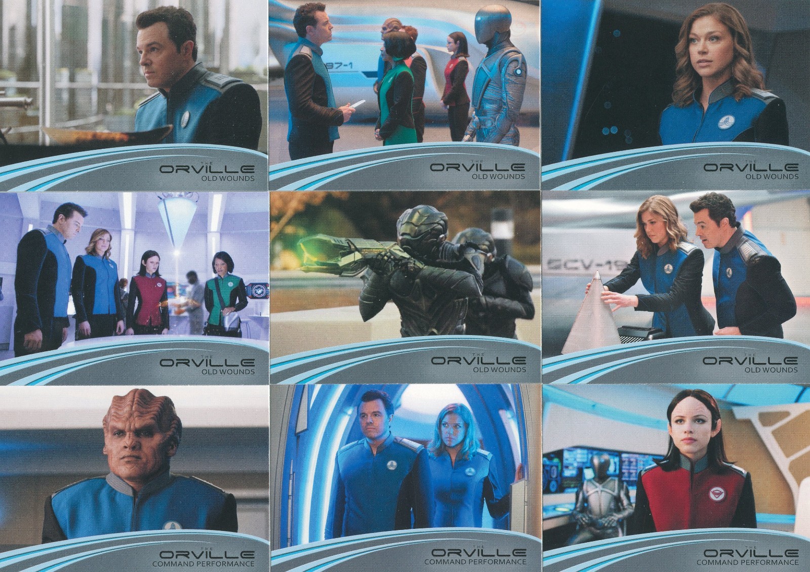 2019 Orville Season 1 Complete 72 Card Base Plus 2 Empty Wrappers