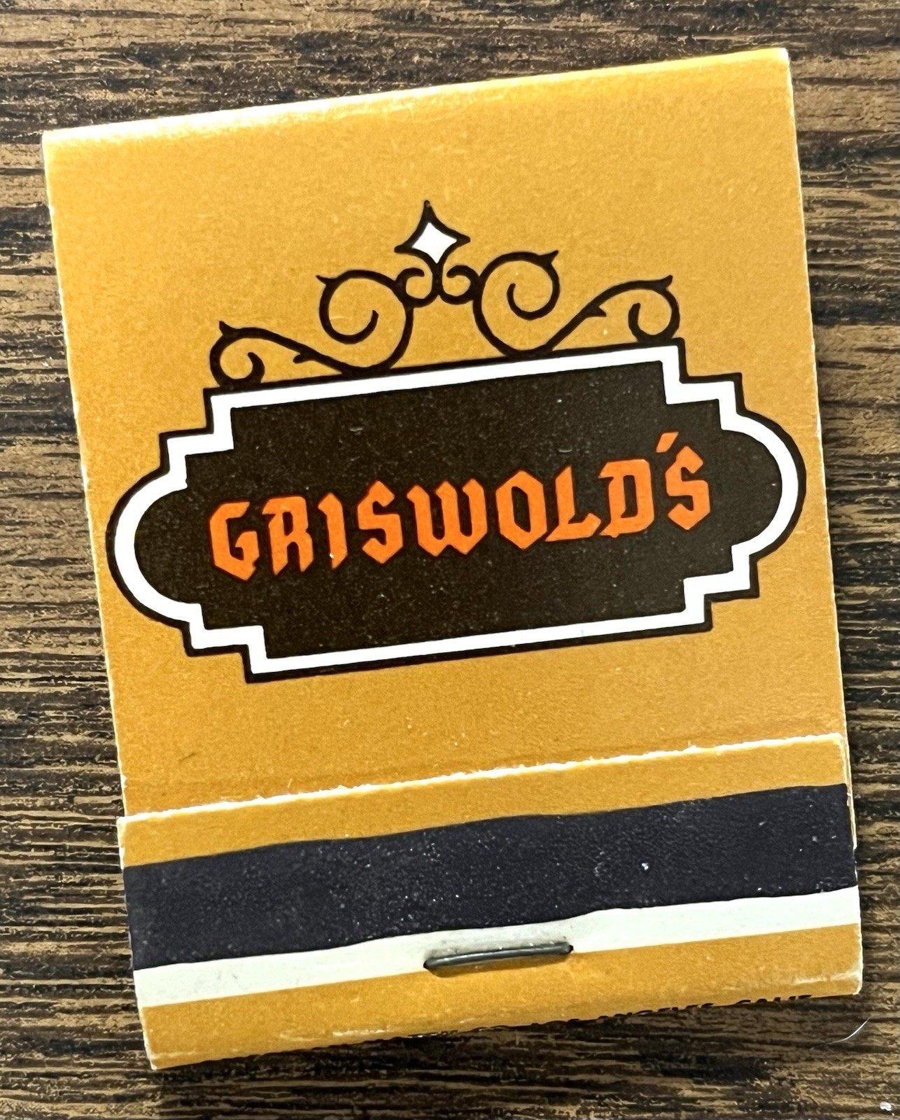 Vintage Griswold’s Smorgasbords Matchbook w/ Matches Indian Hill Claremont CA