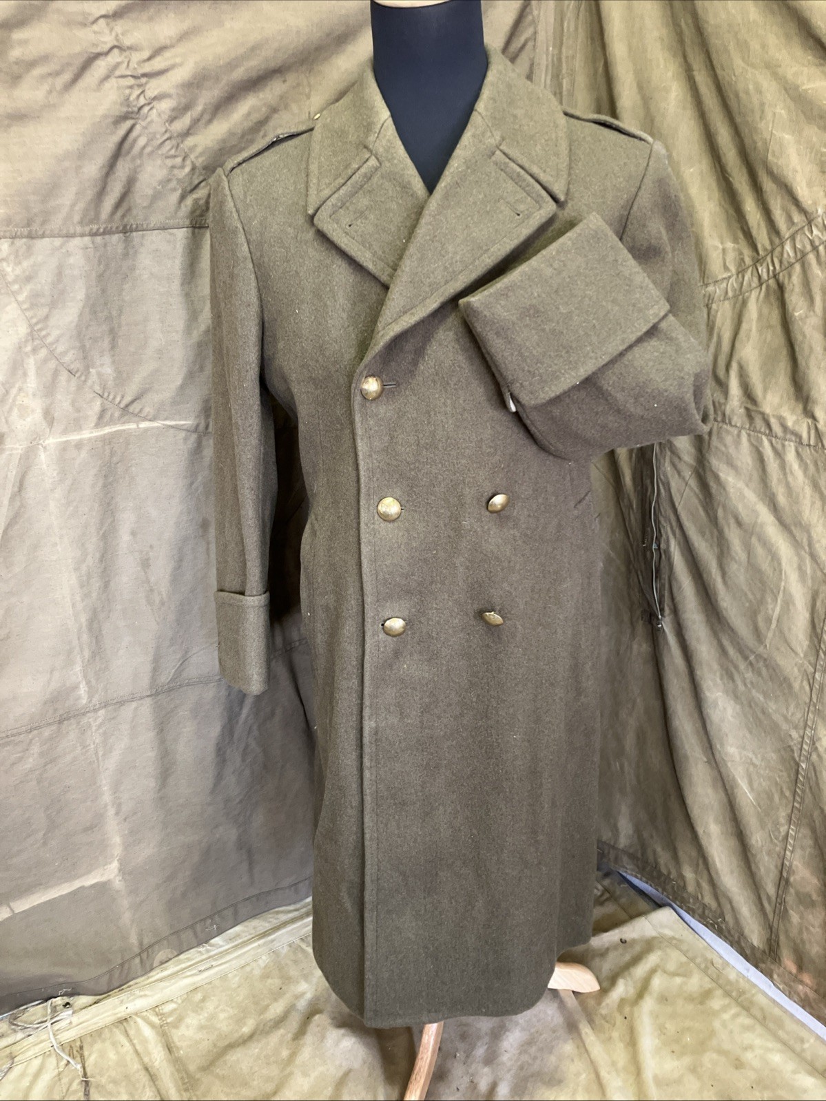 French Army Overcoat 1980