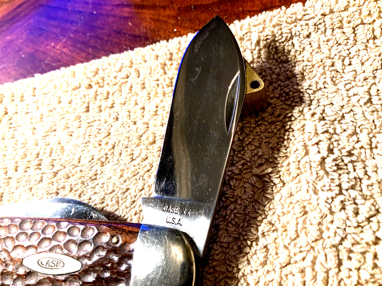 1965-1969 Case XX 6250 Elephant Toe 2 Blade Jigged Handle Rare Pocket Knife Exc