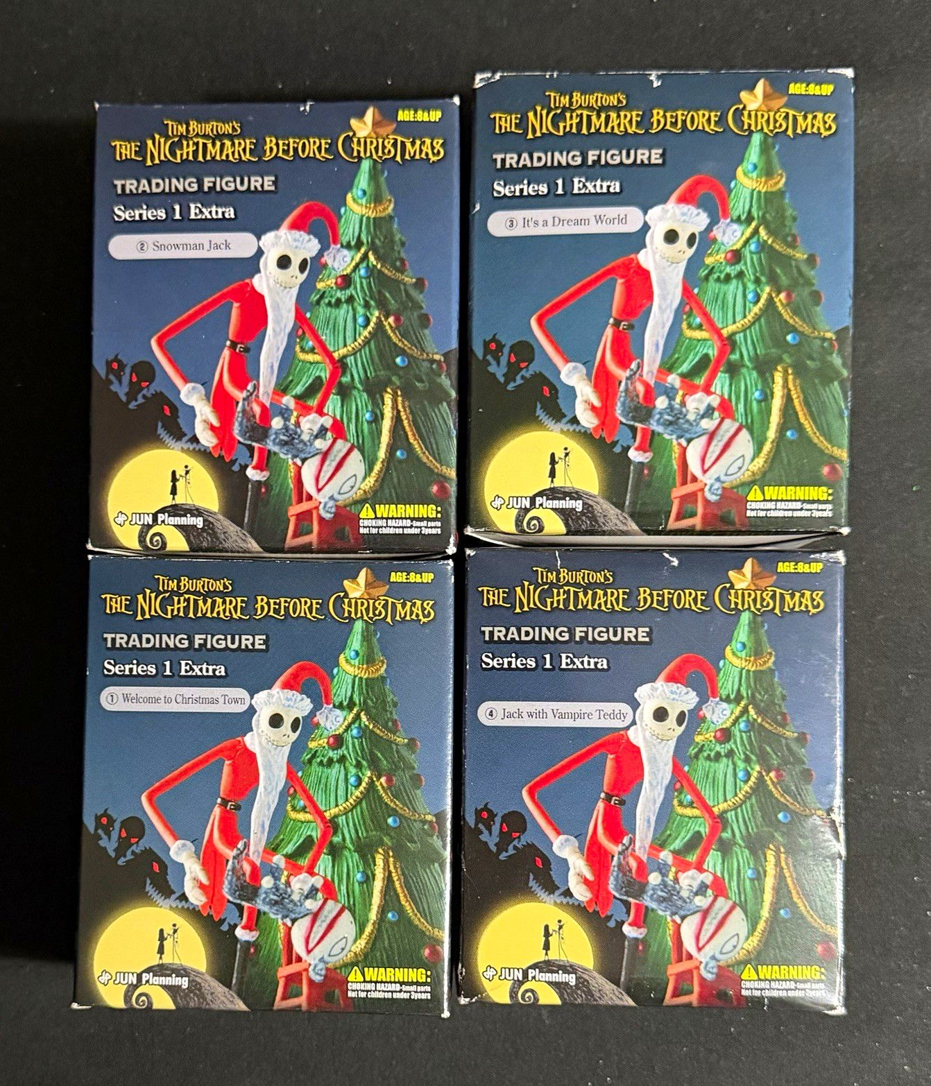 Nightmare Before Christmas Jun Planning Series Complete Set Brand New