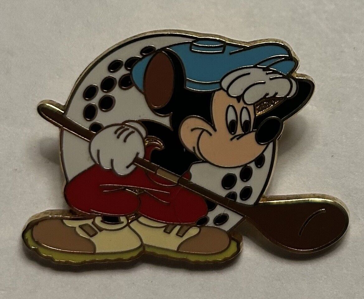 Disney - Mickey Mouse - Golf Golfer Ball Sports Pin