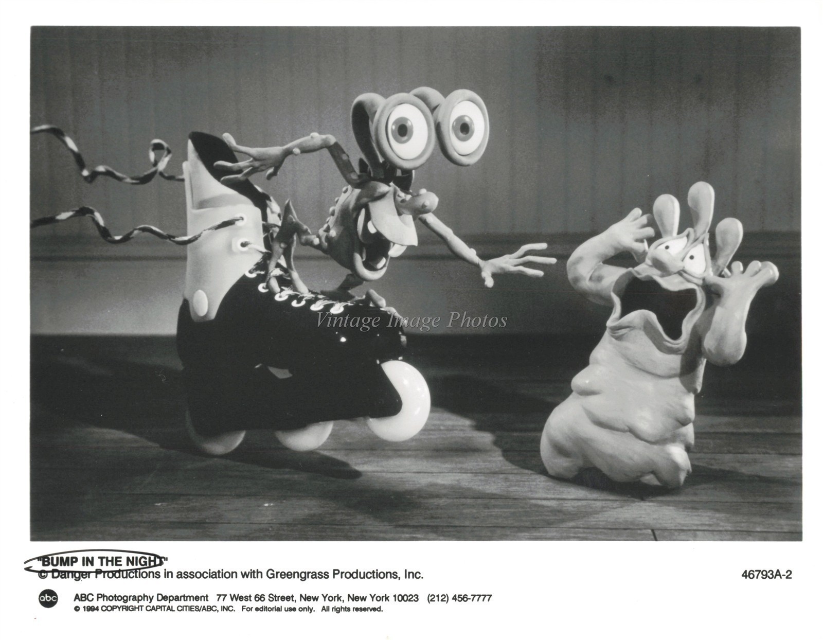 1994 Bump In The Night Abc Danger Productions Greengrass Photo 7X9