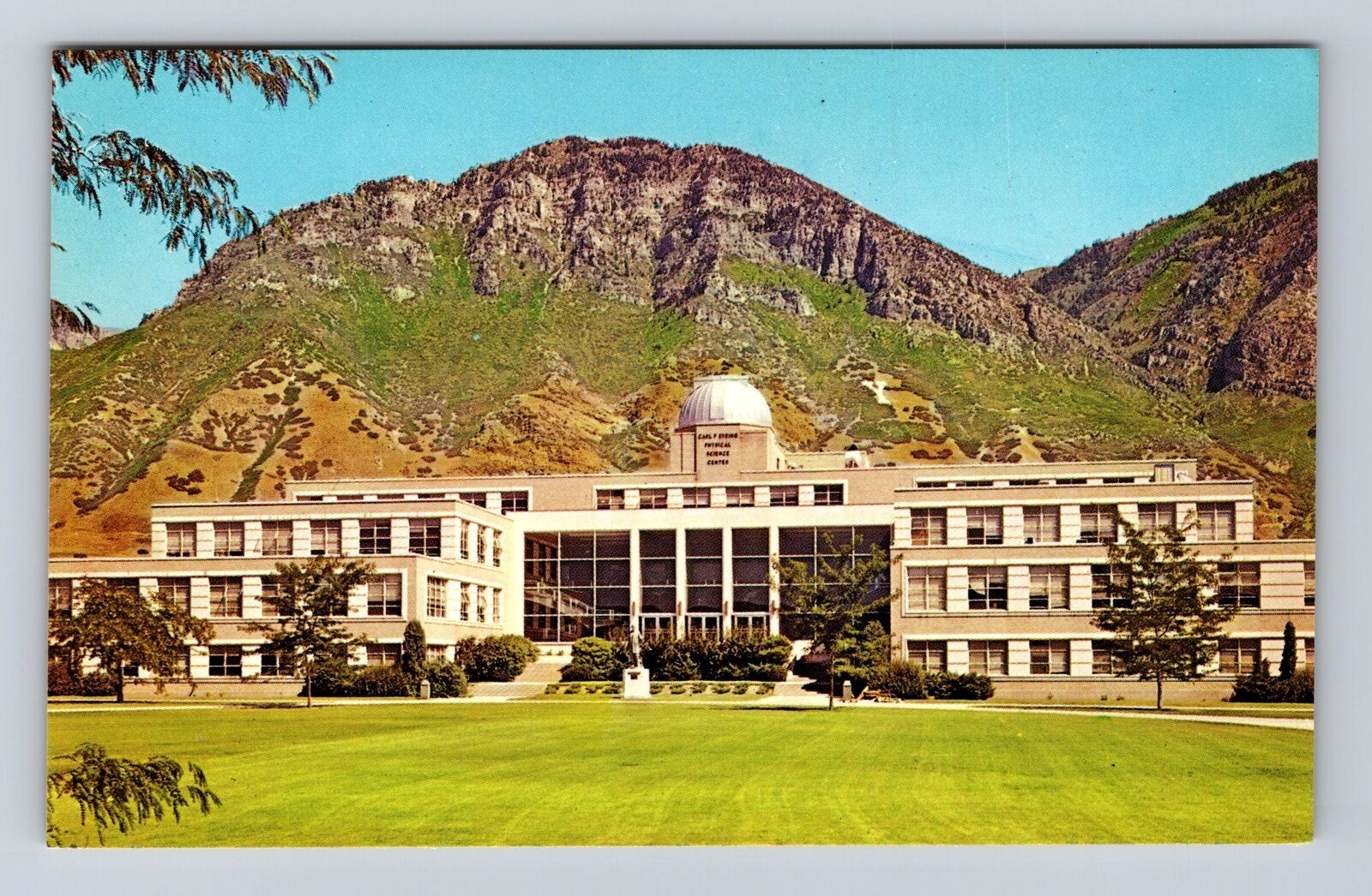 Provo UT-Utah, Carl F Eyring Physical Science Center, Antique, Vintage Postcard