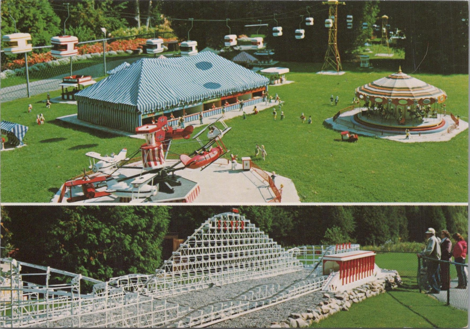 Postcard Cullen Gardens and Miniature Village Whitby Ontario Canada 
