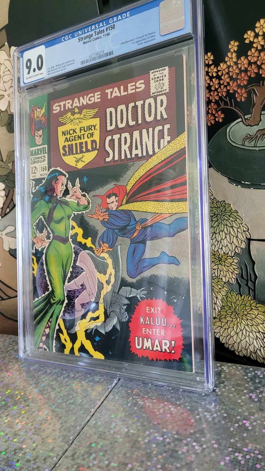 Strange Tales #150 Marvel Comics 1966 CGC 9.0 John Buscema\'s 1st work First Umar