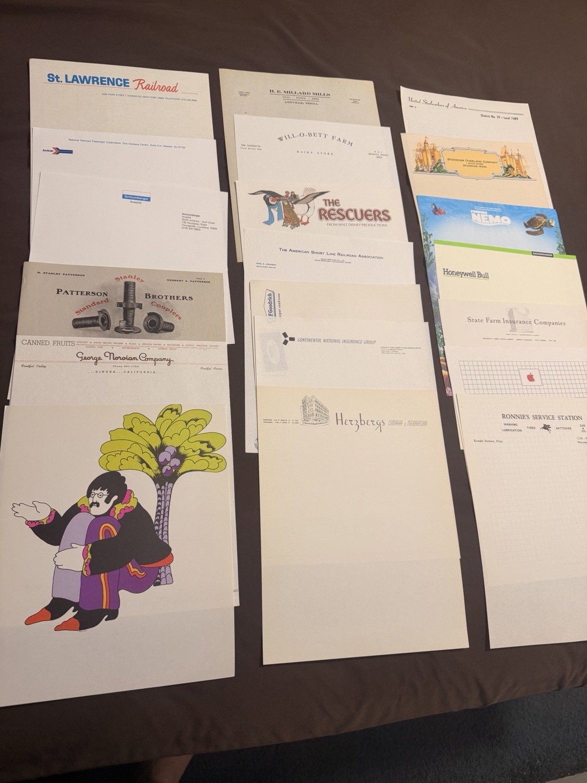 Letterhead 20 Sheets Of SAMPLER V65 Vintage Stationery Unused Lot