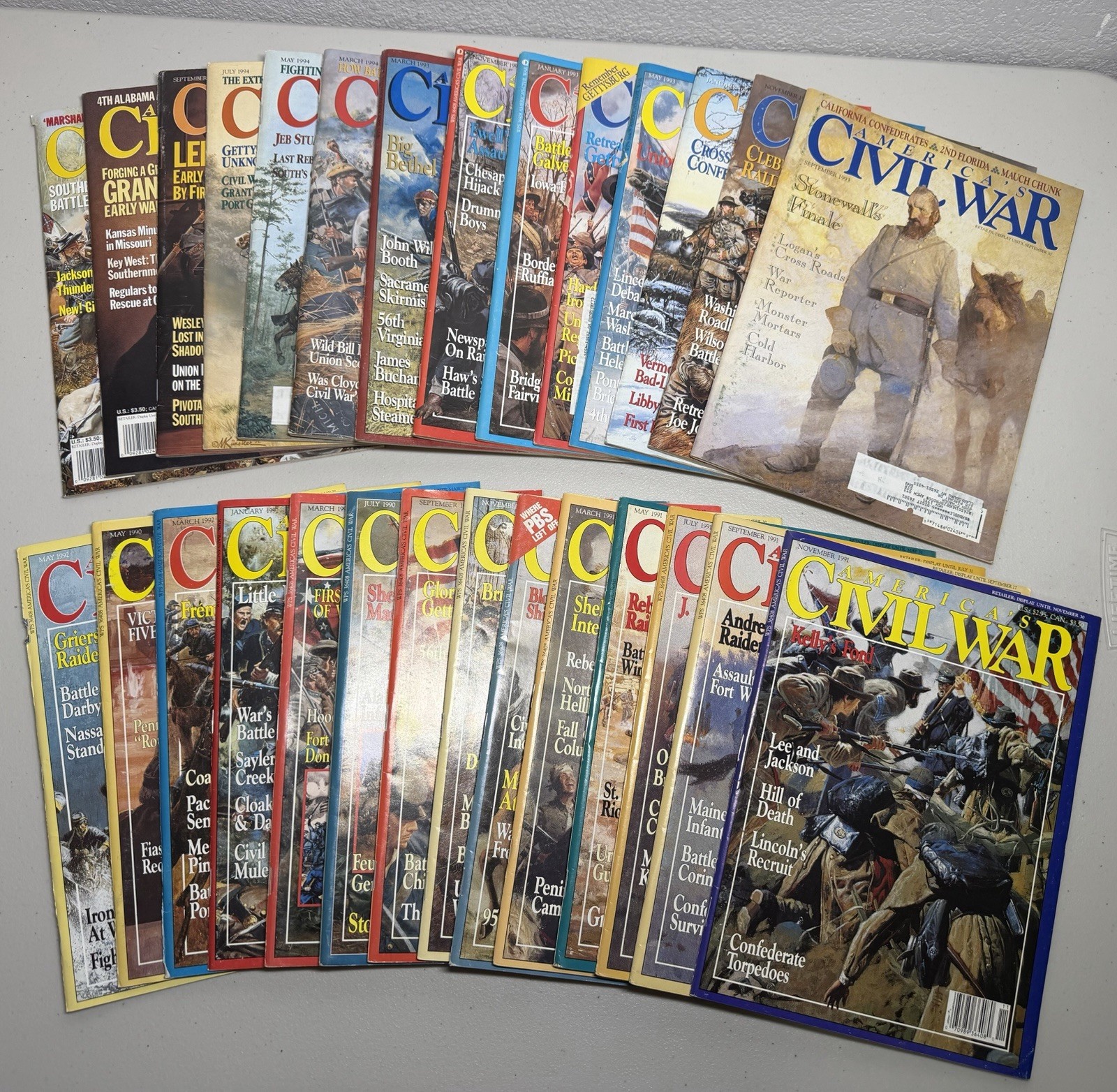 America’s Civil War Magazine Lot 28 America’s Civil War Magazine Lot 28