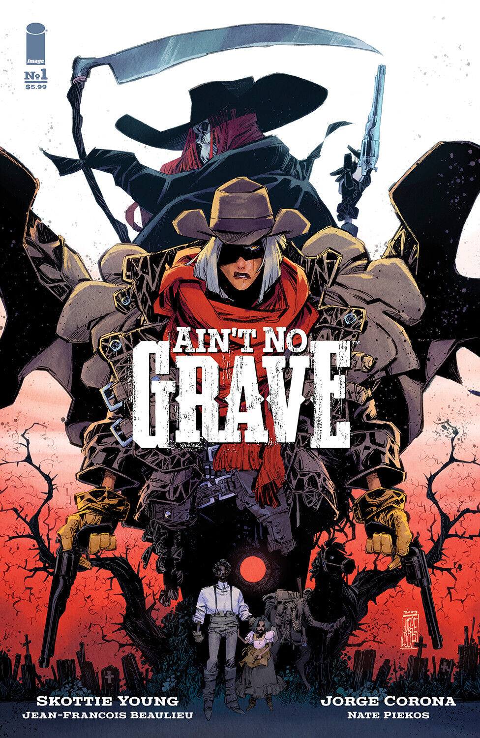 AIN'T NO GRAVE #1 (SKOTTIE YOUNG/JORGE CORONA)(2024) COMIC BOOK ~ Image Comics