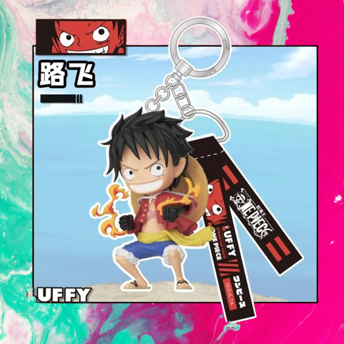 One Piece Luffy Pendant Key Chain