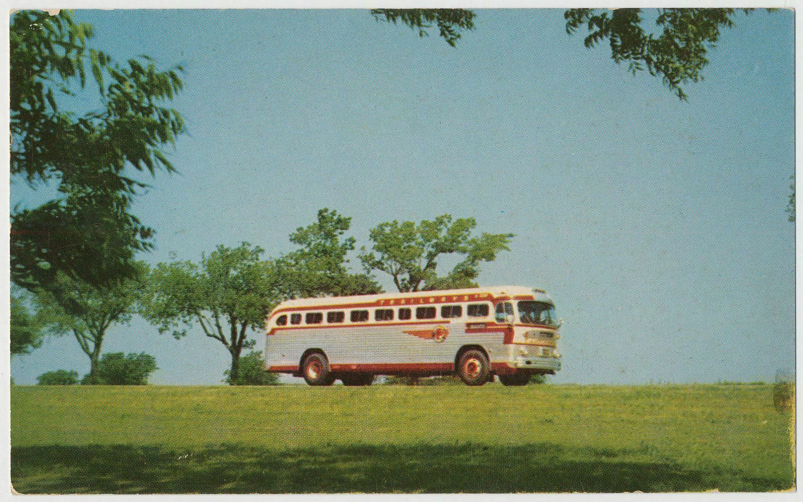 Continental Trailways Silverliner Bus 
