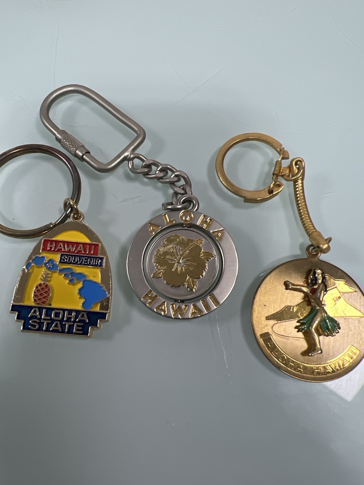 Vintage Hawaii Souvenir Keychain Lot Aloha State Hula Travel Vintage Hawaii Souvenir Keychain Lot Aloha State Hula Travel