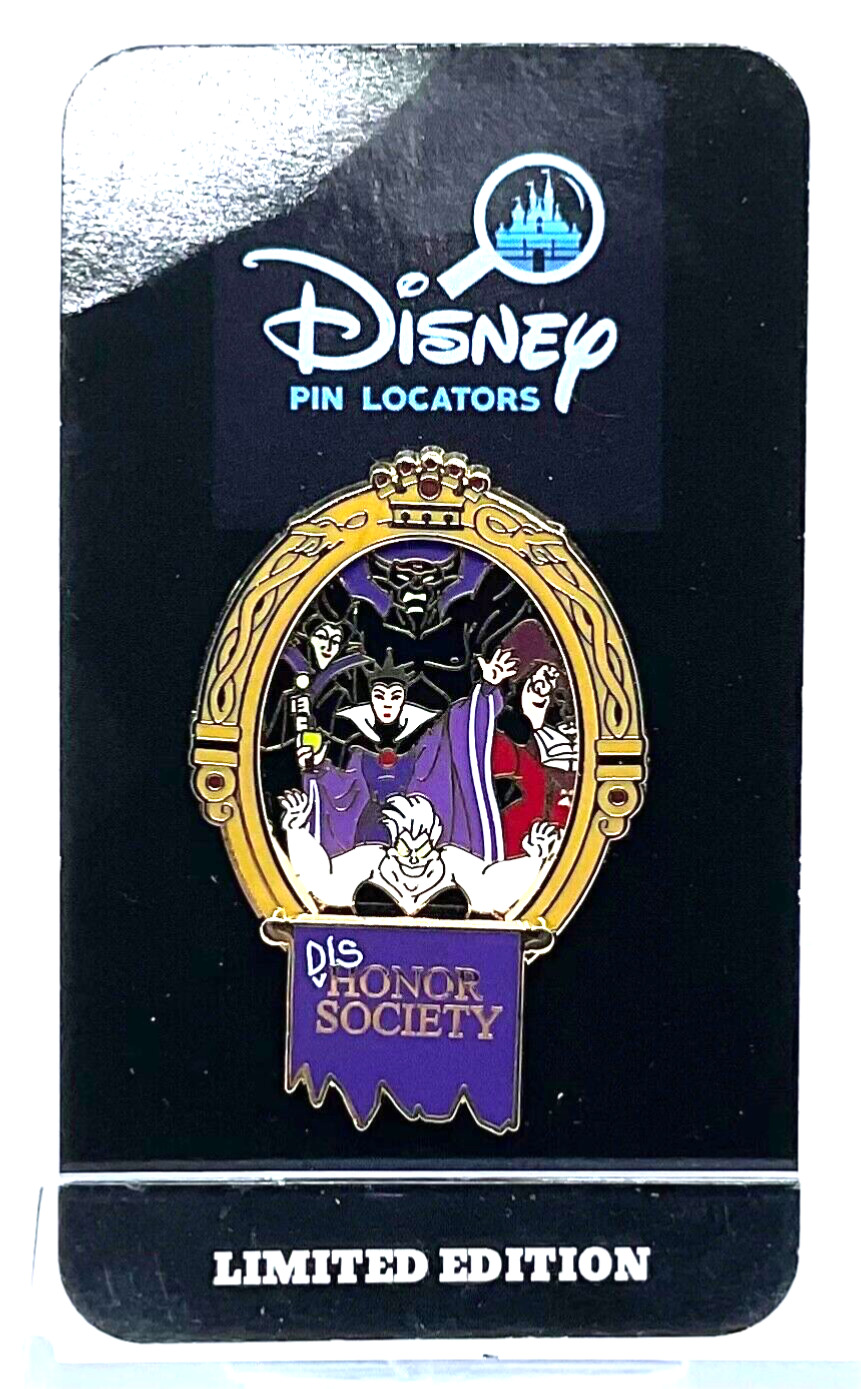 Disney 2008 Dis-Honor Society Villains LE 750 Pin