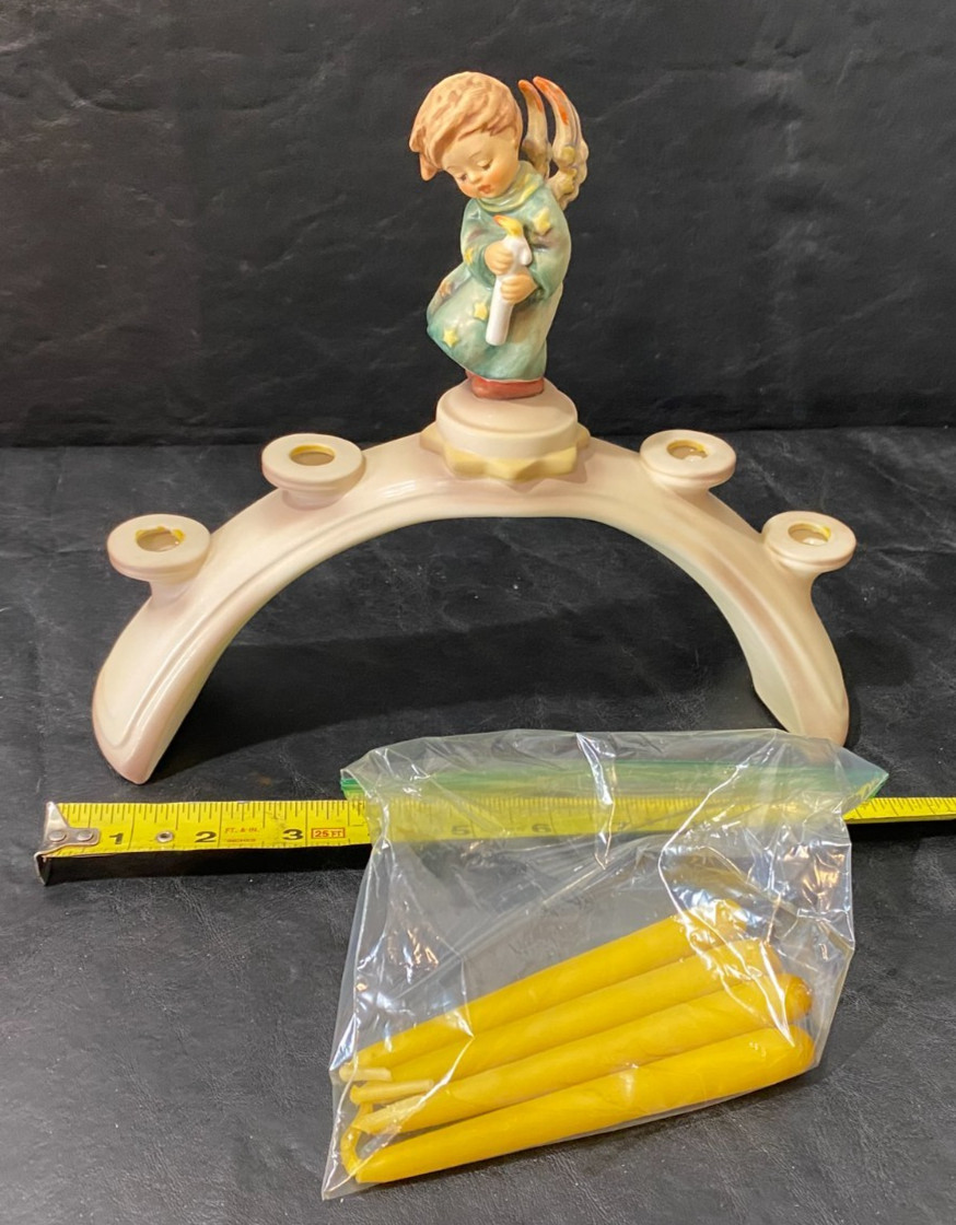 Hummel figure Candelabra with 4 candles 241 angel Hummel figure Candelabra with 4 candles 241 angel