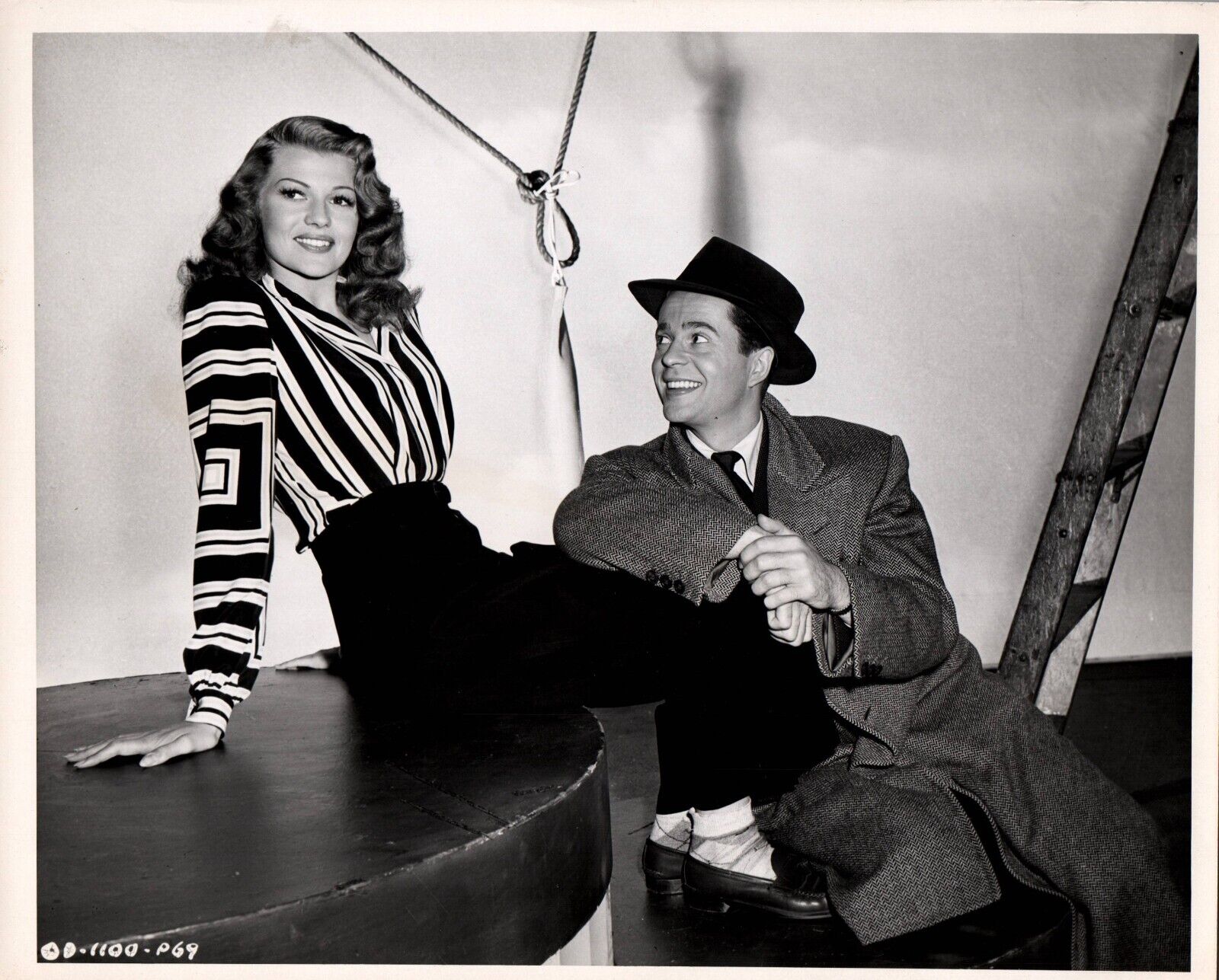 Rita Hayworth + Larry Parks in Down to Earth (1947) ❤ Photo by Ned Scott K 384
