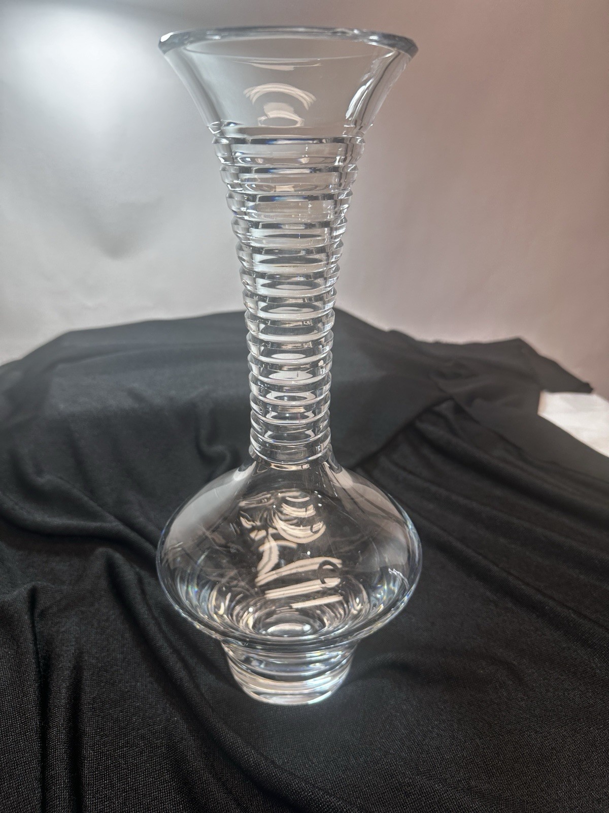 Rosenthall Ribbed Design Vase ~ 14 Rosenthall Ribbed Design Vase ~ 14