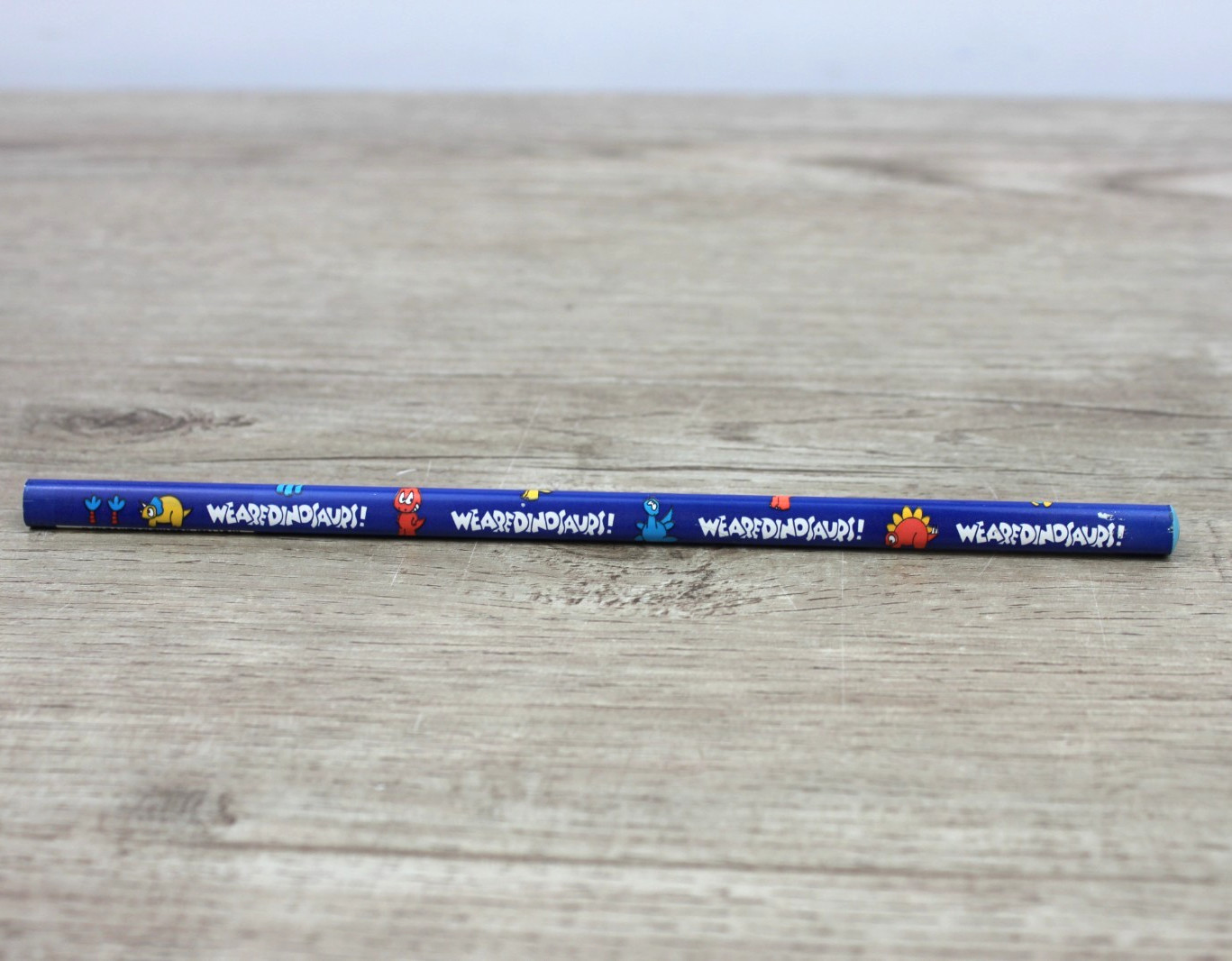 NOS Vintage Sanrio Pencil ~ We Are Dinosaurs ~ 1992-94 Rare Deadstock Japan
