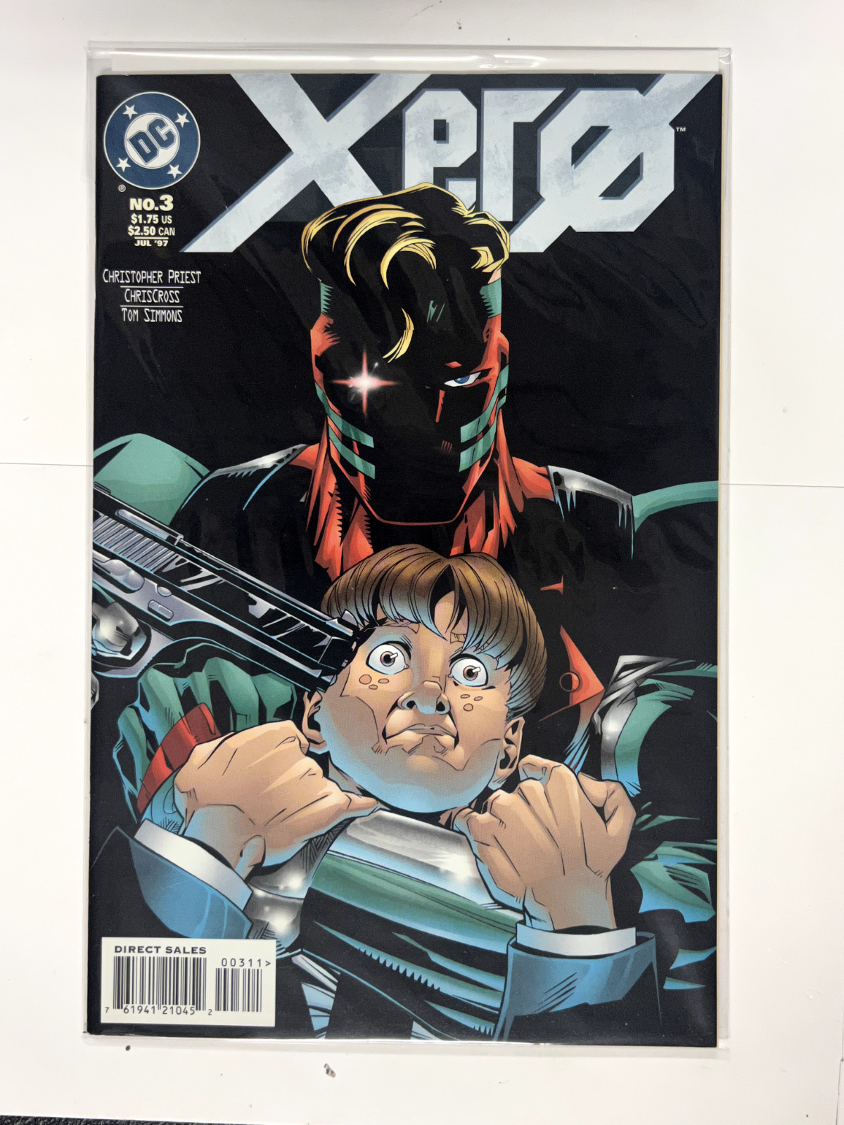XERO #3 (1997) LOW PRINT HTF CHRISTOPHER PRIEST 50 CENT MOVIE DC COMICS | Combin