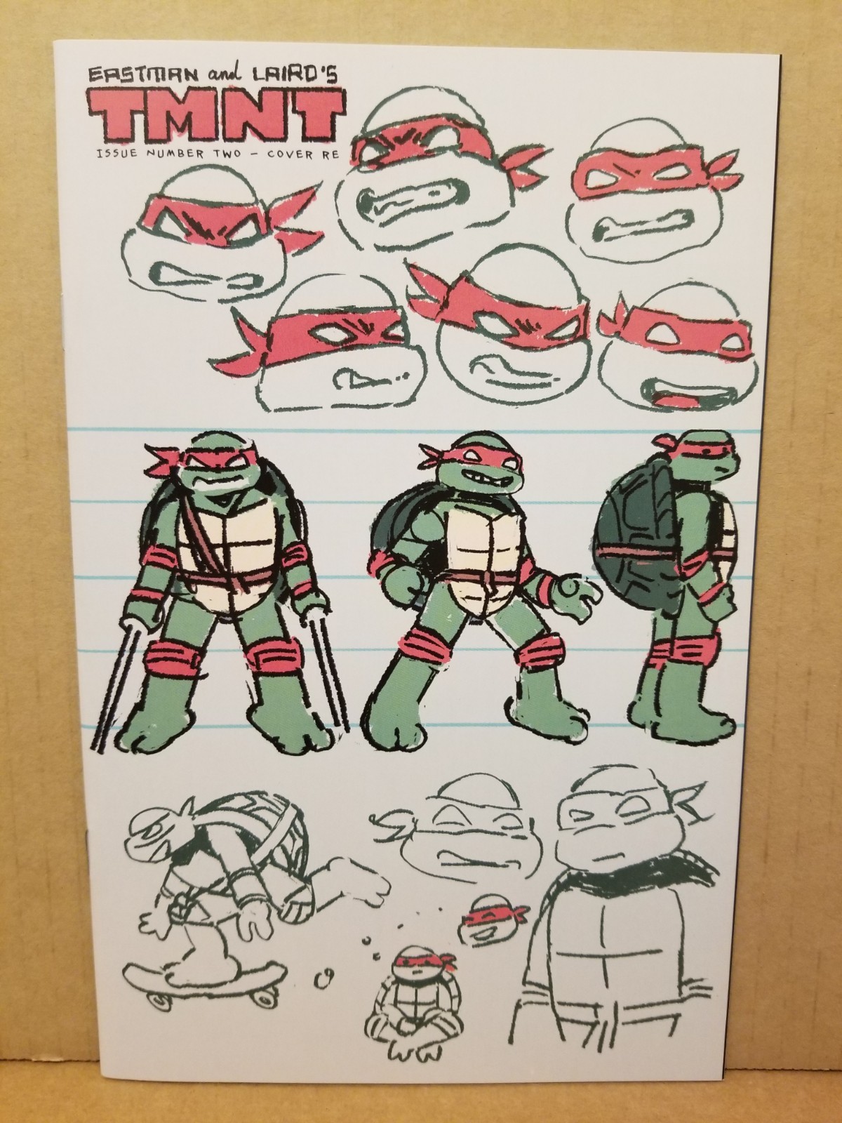 TEENAGE MUTANT NINJA TURTLES #2 SDCC 2024 BRYAN LEE O'MALLEY VARIANT NM- IDW