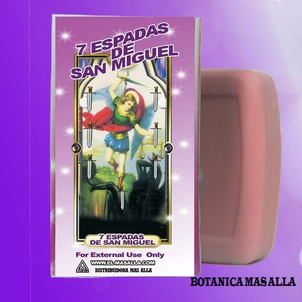 Jabon 7 Espadas de San Miguel Contra Enemigos y Energías Negativas - Bar Soap