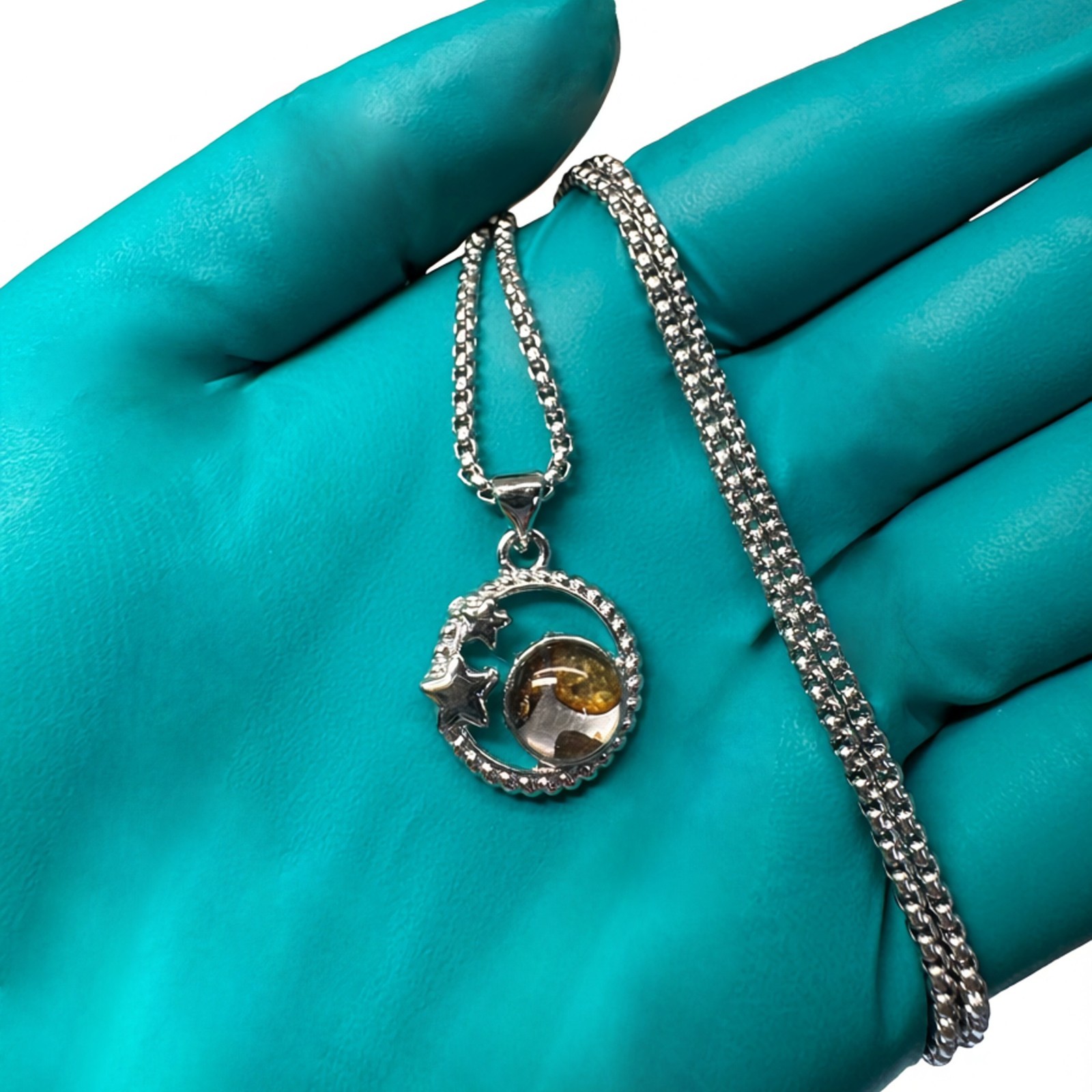 Sericho Pallasite Meteorite Pendant Astronomy Space Gift With Certificate