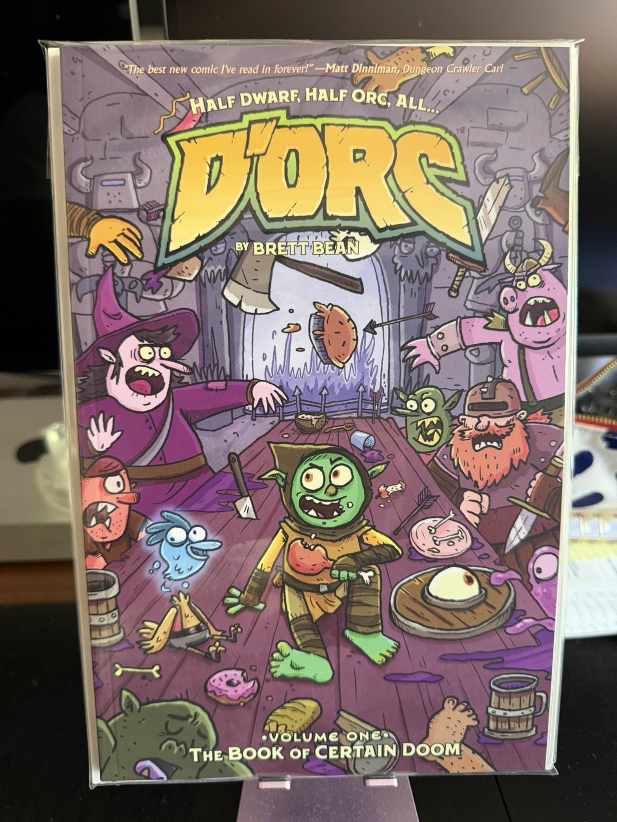 D\'ORC Vol #1 TPB * DAN & JASON * Book of Certain Doom * ECGCE Exclusive * NM