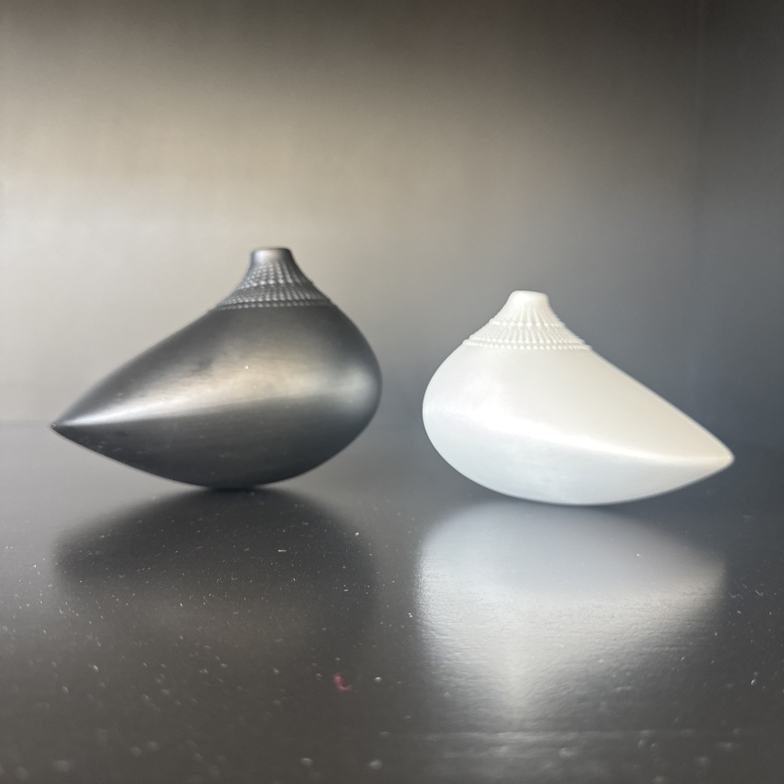 A PAIR of VINTAGE Rosenthal 1970-íes TAPPIO WIRKKALA  POLLO Series