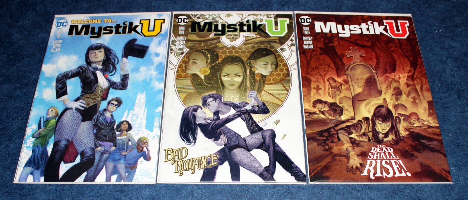 ZATANNA in MYSTIC U #1 2 3 (of 3) 1st print set DC 2018 UNIVERSITY COLLEGE NM
