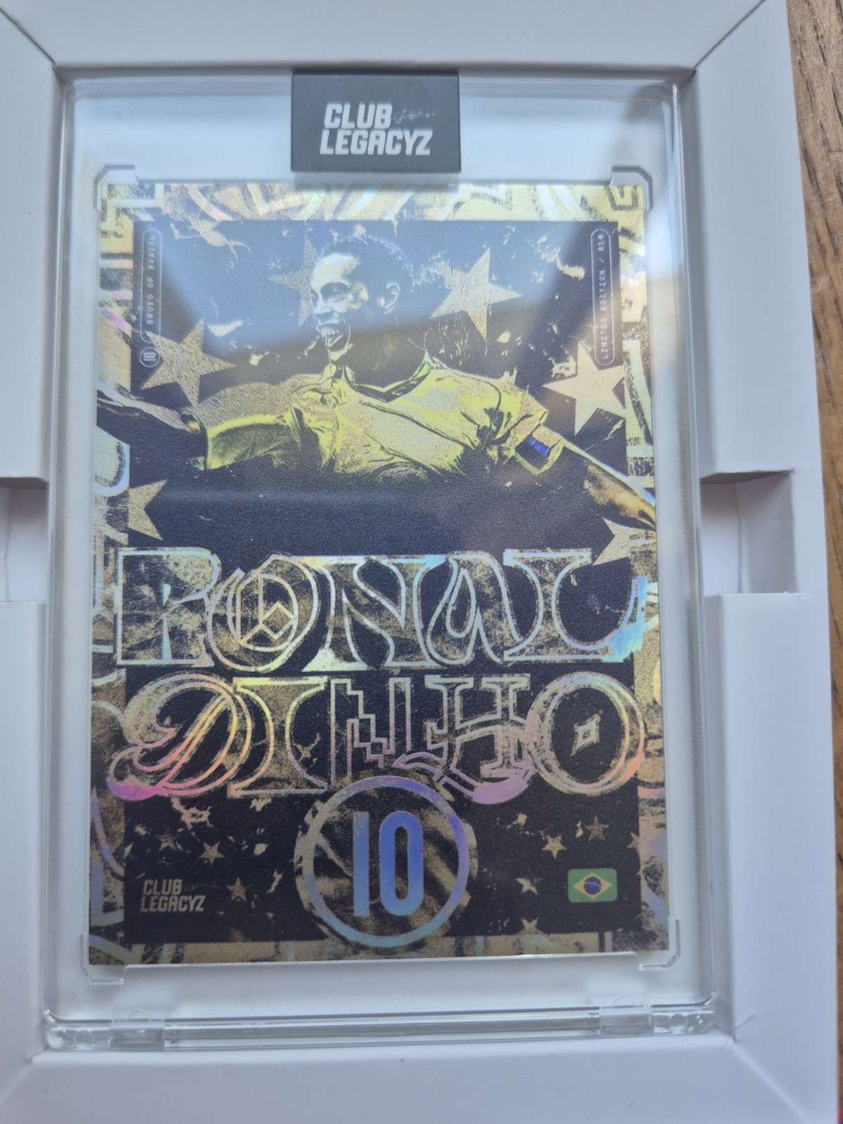 RONALDINHO AUTO SIGNED CLUB LEGACYZ \