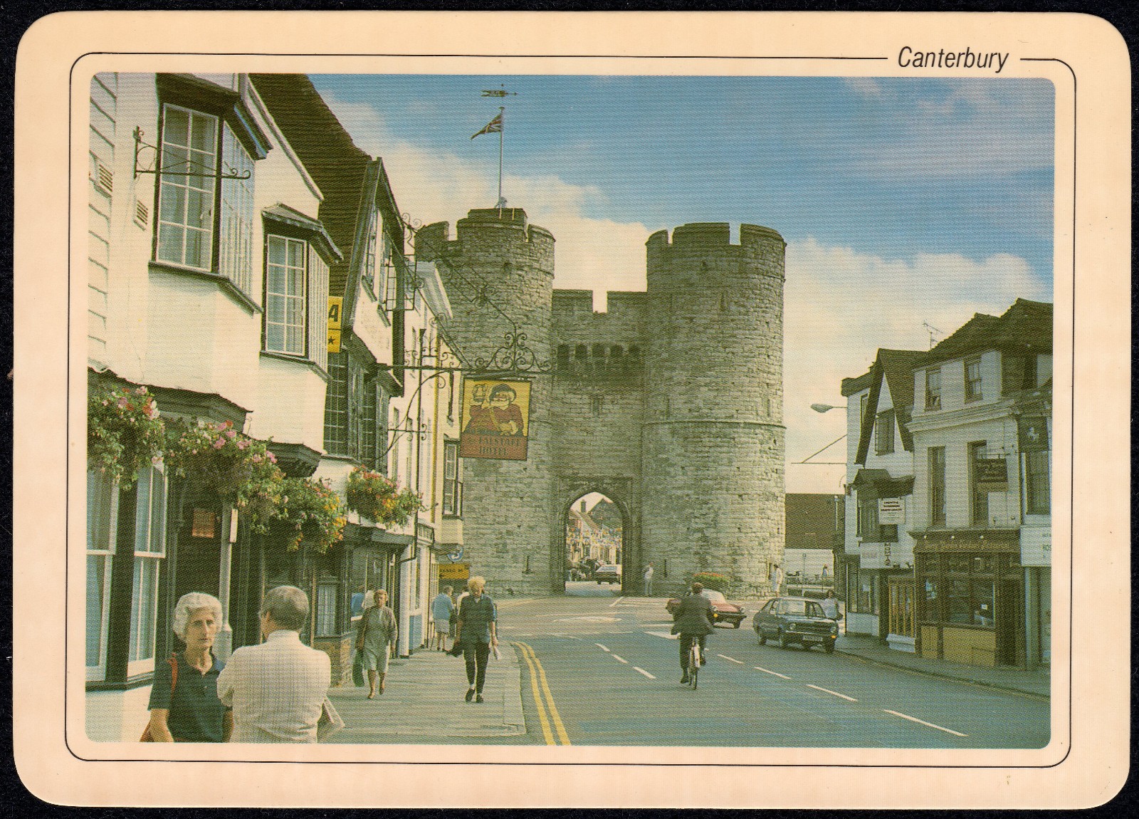 Vintage Canterbury Westgate England Fincom Holdings LTD Postcard