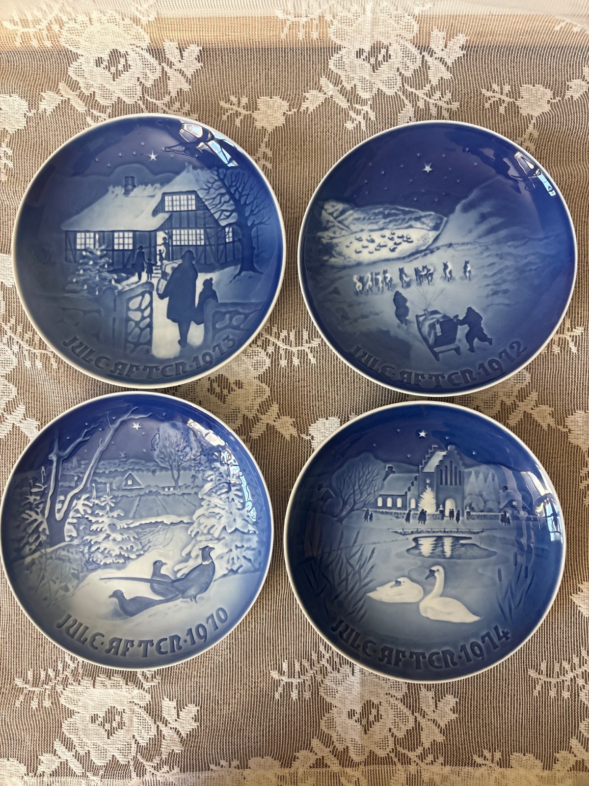 Lot Of 4 bing & Grøndahl (B&G) \