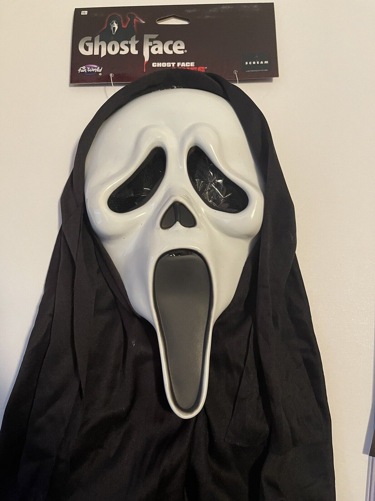 Scream Ghost Face Mask Authentic Easter Unlimited 2023 Fun World April/June MINT