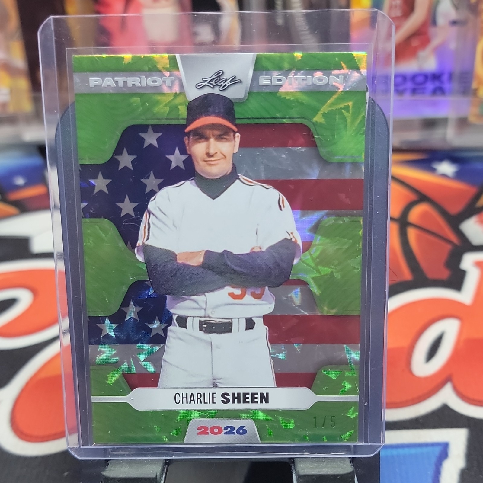 Leaf 2026 Patriot Leaf Edition Charlie Sheen P-07 Serial Numbered 1/5