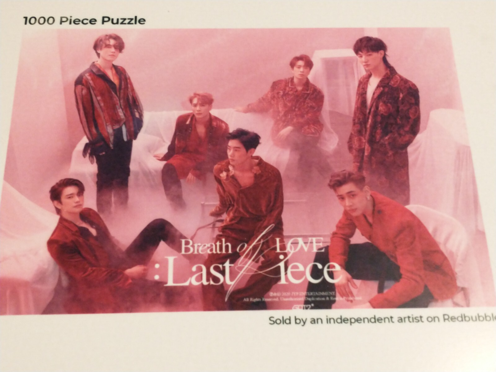 3 PUZZLE SALE --- BTS Ateez Seventeen Stray Kids GOT7 Kpop 1000 piece puzzles
