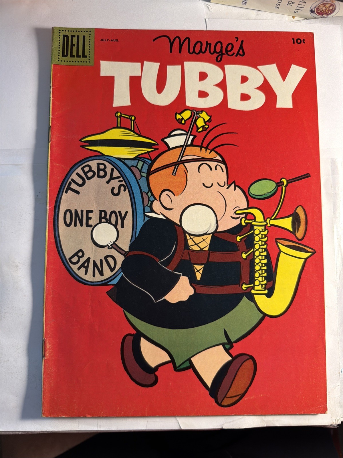 Marge\'s Tubby 17 1956 Dell Comics One-Man Band Marge\'s Tubby 17 1956 Dell Comics One-Man Band