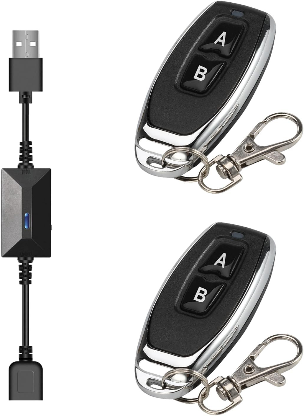 USB Remote Power Switch,Dc 3.6V 5V 6V 12V 24V 2A Wireless Adapter