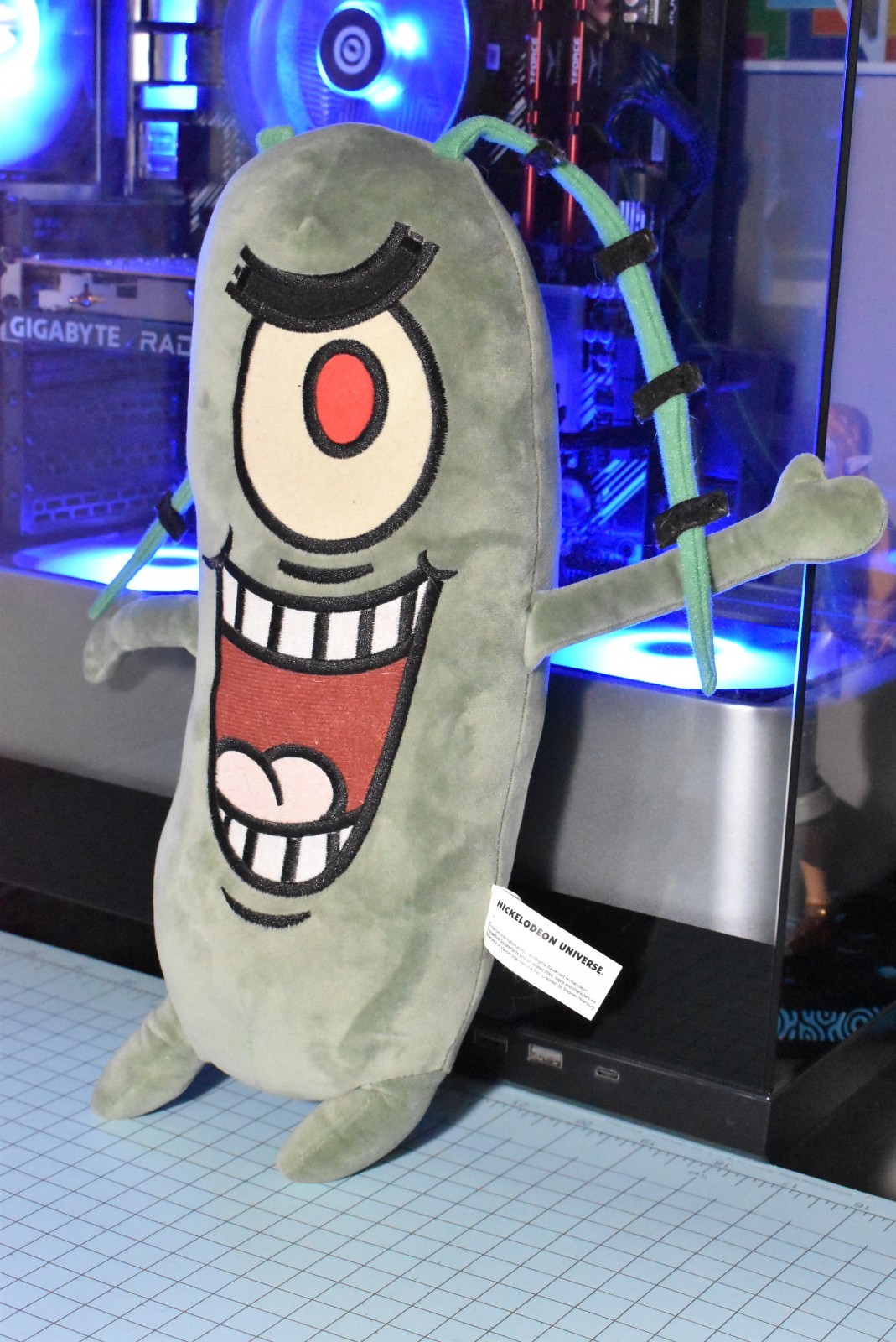 SpongeBob Plankton Plush Nickelodeon Universe Viacom Mall Of America