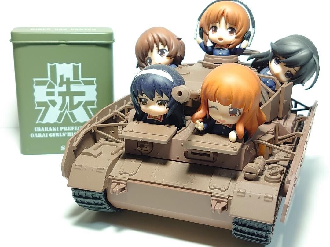 Nendoroid Petit More Girls und Panzer Panzer IV D-type H & Anglerfish Team NoBox